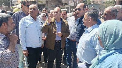 جولة ميدانية موسعة لنائب محافظ الجيزة بمركز كرداسة لتفقد مشروعات مياه الشرب والصرف الصحي