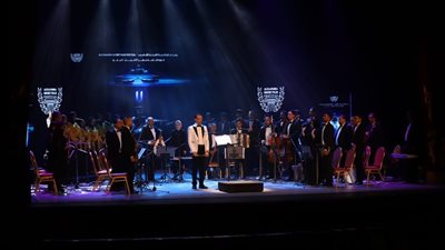 ميدلي من أغاني أفلام السينما المصرية في افتتاح مهرجان الإسكندرية للفيلم القصير