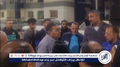 محافظ الدقهلية في جولة ليلية:يتفقد مساكن الجلاء ويؤكد على الانتهاء من تشغيل المصاعد وتوصيل الغاز ومستوى النظافة