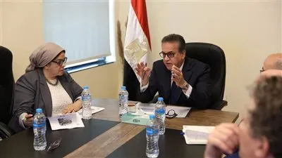 وزير الصحة يبحث مع وفد منظمة الصحة العالمية مستجدات المبادرة العالمية لسرطان الأطفال