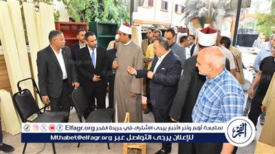 محافظ أسيوط يتفقد ورش الأخشاب التابعة للمنطقة الأزهرية بالمحافظة 