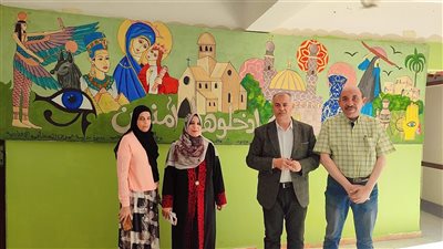 مدير ووكيل إدارة ابشواى يتفقدان مدارس أبوكساه وأبو شنب لمتابعة الانضباط واختبار الشهر