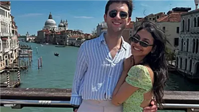 بالصور.. مي الغيطي تستمتع بشهر العسل في فينيسيا 
