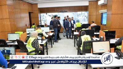 محافظ الدقهلية من داخل الشبكة الوطنية للطوارئ والسلامة لمتابعة أحوال الطقس 