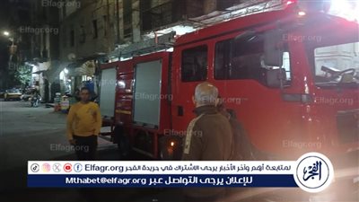 اندلاع حريق هائل داخل 5 منازل بالمنيا والحماية المدنية تتدخل 