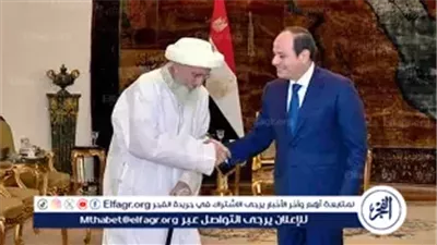 الرئيس السيسي يستقبل سلطان طائفة البهرة ويشيد بدورهم في ترميم مقامات آل البيت (فيديو)