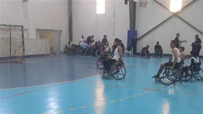 أنطلاق دوري كرة السلة جلوس.. وغاب مسئولو مديرية الشباب والرياضة بالفيوم