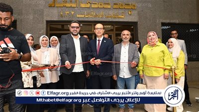 رئيس جامعة أسيوط يفتتح المعرض الفني السنوي لطلاب قسمي الديكور والعمارة بكلية الفنون الجميلة 