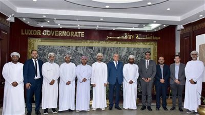 محافظ الأقصر يستقبل نائب محافظ شمال الباطنه العمانية.. لبحث سبل التعاون وجاهزية مناخ الإستثمار فى الأقصر