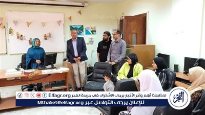  مدير الشباب والرياضة بمطروح يشاهد مواهب أبناء نادي العلوم بمطروح المميزين 