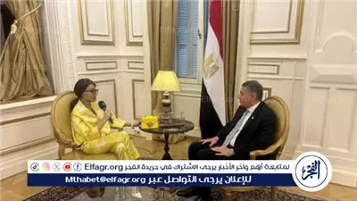 بسمة وهبة تثير الجدل بإطلالتها في لقاء رسمي مع سفير مصر باليونان.. أنتقادات بسبب الألوان وطريقة الجلوس