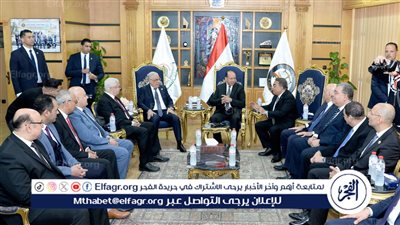 محافظ الدقهلية ورئيس جامعة المنصورة يستقبلا النـــائب العام المصري..صور 