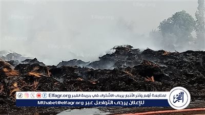 السيطرة على حريق بمخلفات أعلى سطح عمارة بشبرا الخيمة