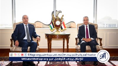 وزير‎ الخارجية والهجرة يستقبل نائب رئيس اللجنة التنفيذية لمنظمة التحرير الفلسطينية ونائب رئيس دولة فلسطين
