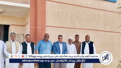 رئيس مركز ومدينة سيوة يقوم جولة ميدانية بقرية ابوشروف للوقوف على مشاكل المواطنين