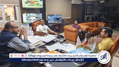 رئيس مياه الشرب والصرف الصحي سوهاج يستقبل مسئولى الجهاز التنظيمي وحماية المستهلك بسوهاج