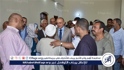 محافظ الأقصر.. يتفقد منطقه المنشاة العمارى ويتابع مشروعات البنية التحتية بثلاثة نجوع
