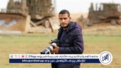 استشهاد المصور الفلسطيني حسن إصليح إثر قصف إسرائيلي مباشر لمجمع ناصر الطبي في خان يونس