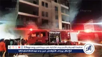 اندلاع حريق داخل محل في روض الفرج.. وانتقال النيابة للمعاينة
