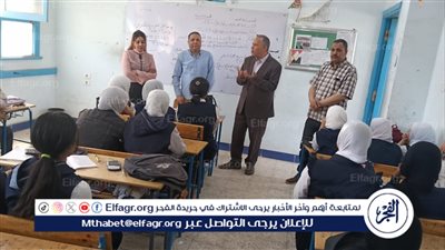 وكيل تعليم أسيوط يتابع سير العملية التعليمية بإدارة أبوتيج 