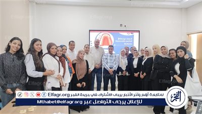 رئيس جامعة أسيوط التكنولوجية يتفقد الامتحانات العملية لطلاب تركيبات الأسنان