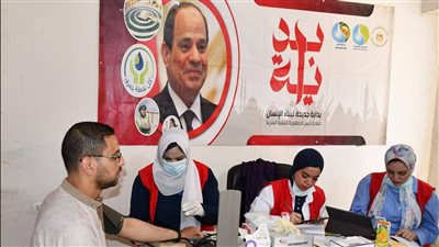 مياه الشرب بالجيزة تستقبل فريقًا طبيًا لتقديم الخدمات الصحية للعاملين