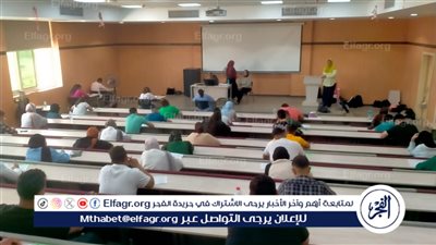 المنشاوي يتابع امتحانات نهاية العام الجامعى بجامعة أسيوط الأهلية