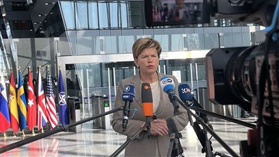 وزيرة خارجية لاتفيا لـ 