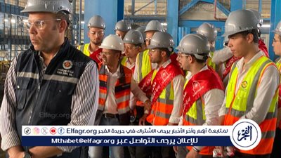 طلاب علوم حلوان في زيارة ميدانية لشركة صلب مصر