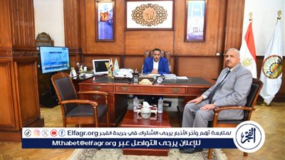 محافظ مطروح يستقبل مدير مديرية الطب البيطري