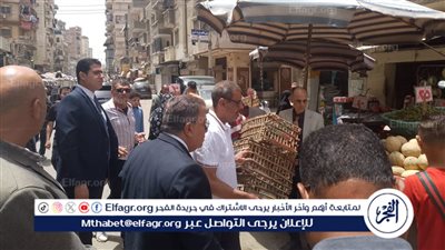 جولة محافظ الدقهلية في ميدان الشيخ حسانين وشارع السلخانة بالمنصورة