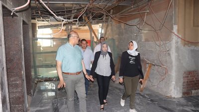 محافظ القليوبية يتفقد أعمال تطوير مستشفى النيل ويشدد على سرعة الإنجاز