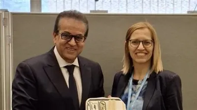 خالد عبدالغفار يلتقى وزيرة صحة سلوفينيا لبحث التعاون في العديد من المجالات الطبية 