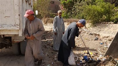 حملة نظافة مكثفة تجوب قرى أولاد نجم بهجورة بمركز نجع حمادي