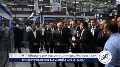 عاجل- مدبولي يفتتح مصنع 