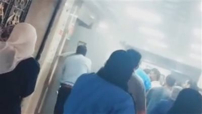 أصابة 16 شخص اثر سقوط اسانسير بمستشفى جامعة المنوفية 