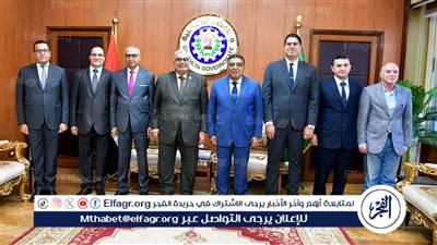 محافظ الدقهلية ورئيس مجلس الدولة يضعان حجر الأساس لمبنى المجلس بحي الأشجار في المنصورة