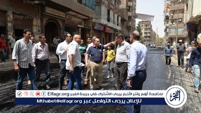 محافظ أسيوط يتفقد أعمال تطوير ورصف شارع 26 يوليو وتفرعاته بتكلفة 7.5 مليون جنيه 