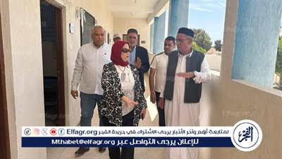 متابعة وكيل وزارة التربية والتعليم امتحانات النقل في يومها الثاني