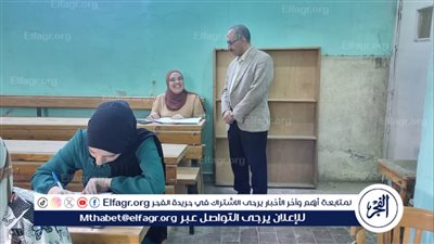 عميدا تربية بنات وزراعة بالأزهر أسيوط يتابعان امتحانات الفصل الثاني