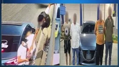 ضبط بعض الأشخاص لاتهامهم بإلقاء زجاجات على أحد المعارض لتجارة السيارات بالجيزة