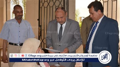 نائب رئيس جامعة الأزهر يتفقد امتحانات الفصل الدراسي الثاني بكلية البنات بالمنيا الجديدة 