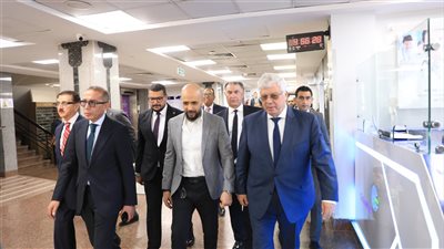 وزير التعليم العالي يتفقد مستشفى سعاد كفافي الجامعي