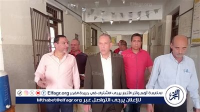 وكيل تعليم أسيوط يتفقد امتحانات الفصل الدراسي الثاني لصفوف النقل بإدارة الغنايم التعليمية 