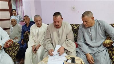 إنهاء خصومة ثأرية بين عائلتين في إطسا بالفيوم