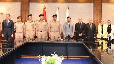 قيادة قوات الدفاع الشعبى والعسكرى توقع بروتوكول تعاون مع وزارة الشباب والرياضة‬