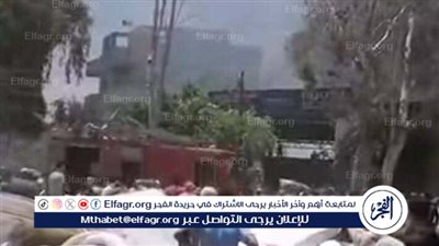 ماس كهربائي يتسبب في حريق مصنع كبس وحلج القطن بالمنزلة في الدقهلية 