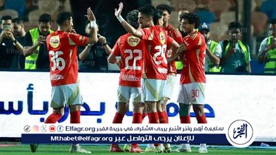 0-4 رباعية أسطورية تحسم مباراة الأهلي وفاركو في دوري NILE 