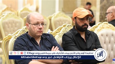 صور من عزاء والدة خالد الحجر وجدة وئام مجدي