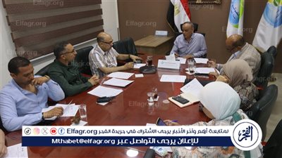 رئيس مياه أسيوط يناقش إجراءات تصحيحية لمحطة معالجة شطب